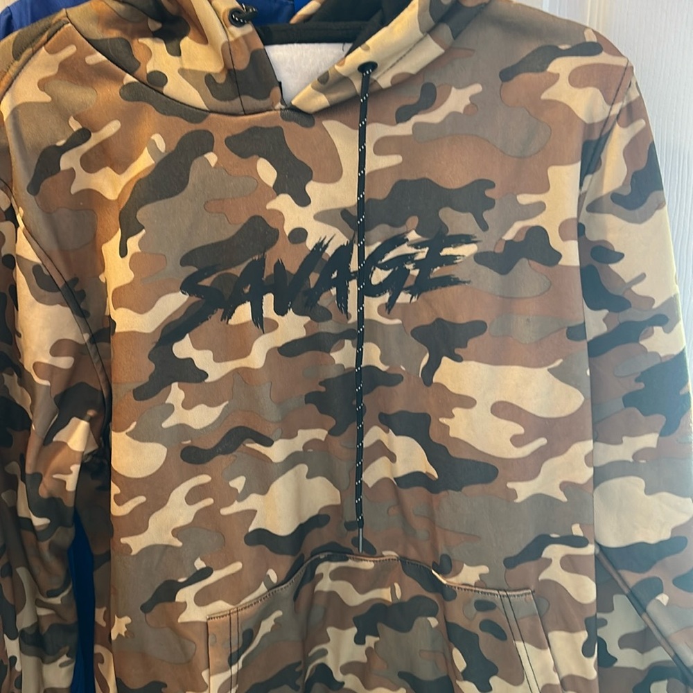 camo sweatshirt
